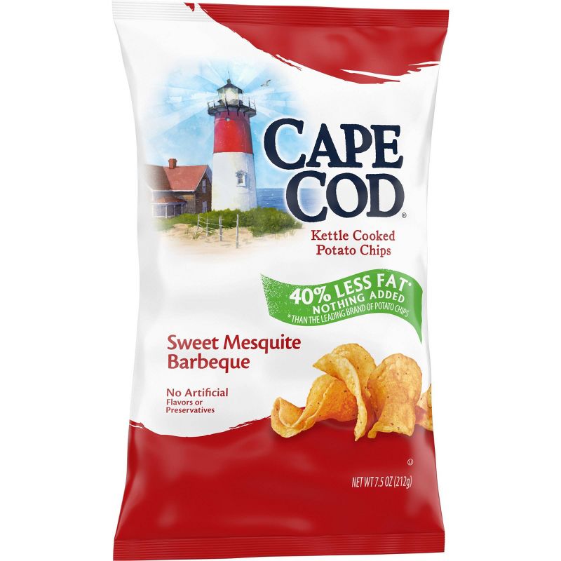 Cape Cod Kettle Cooked Potato Chips - Sweet Mesquite Barbeque 8oz