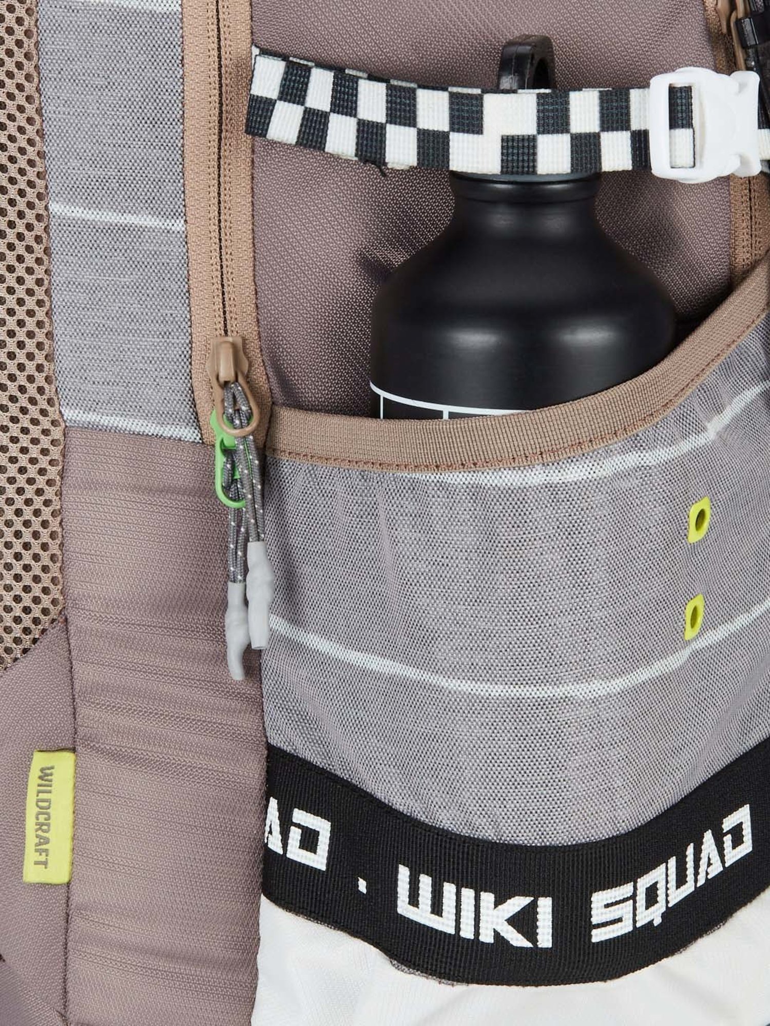 Wiki 30.5 Ltrs Grey Medium Backpack