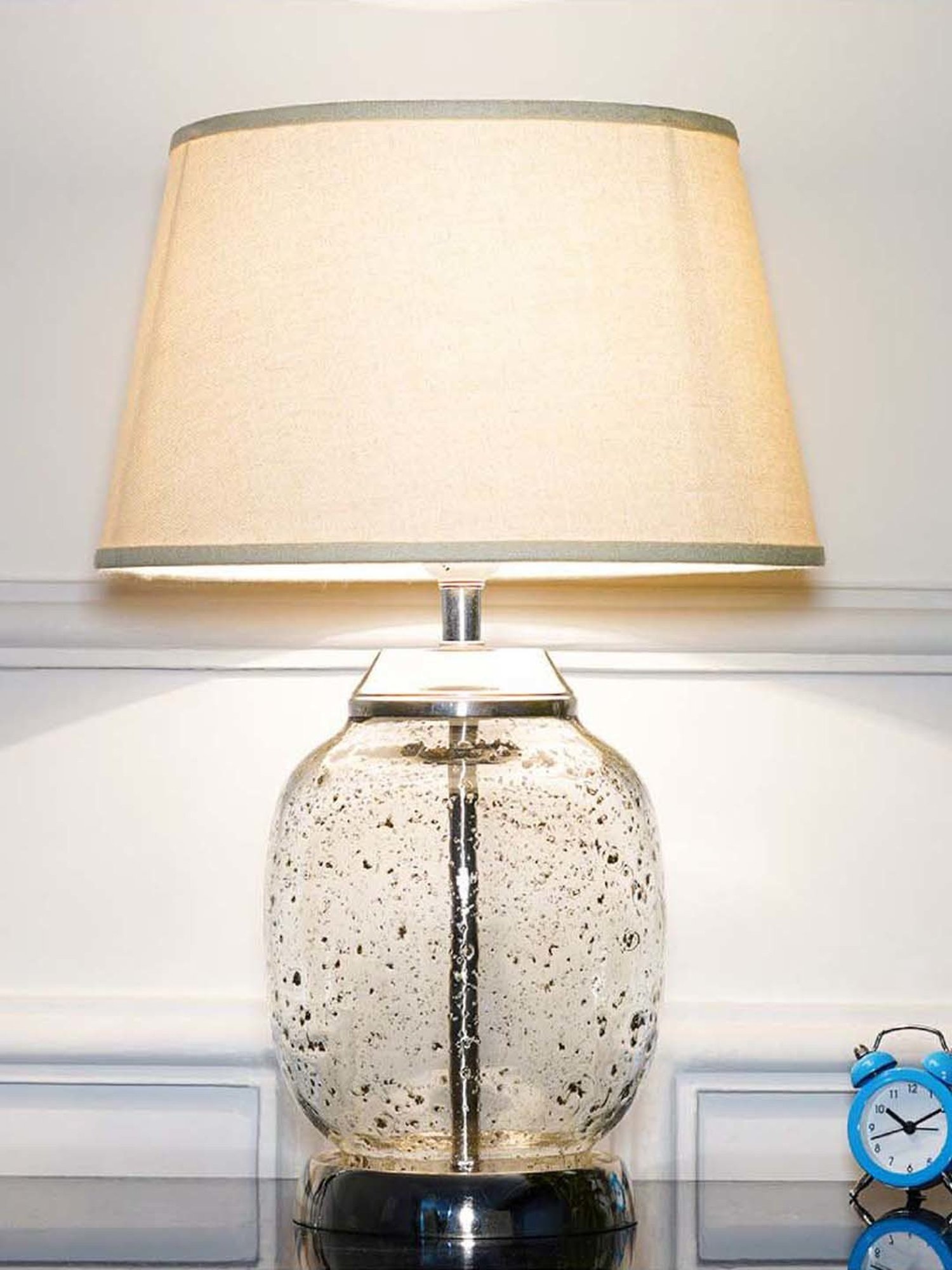 DecorativeRay Red PVC Study Table Lamp - Set of 1