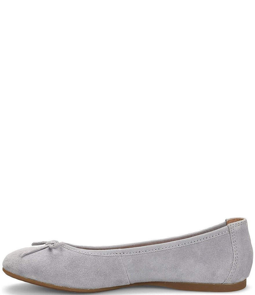 Born Brin Suede Leather Slip-On Flats