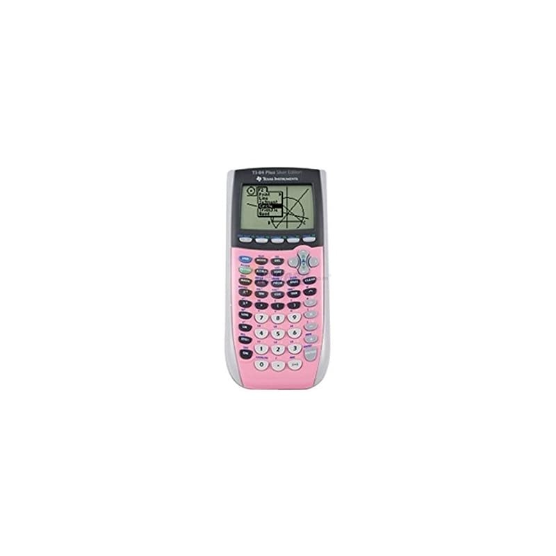 TI-84 Plus Silver Edition Graphing Calculator (Pink)(PACKING MAY VARY)