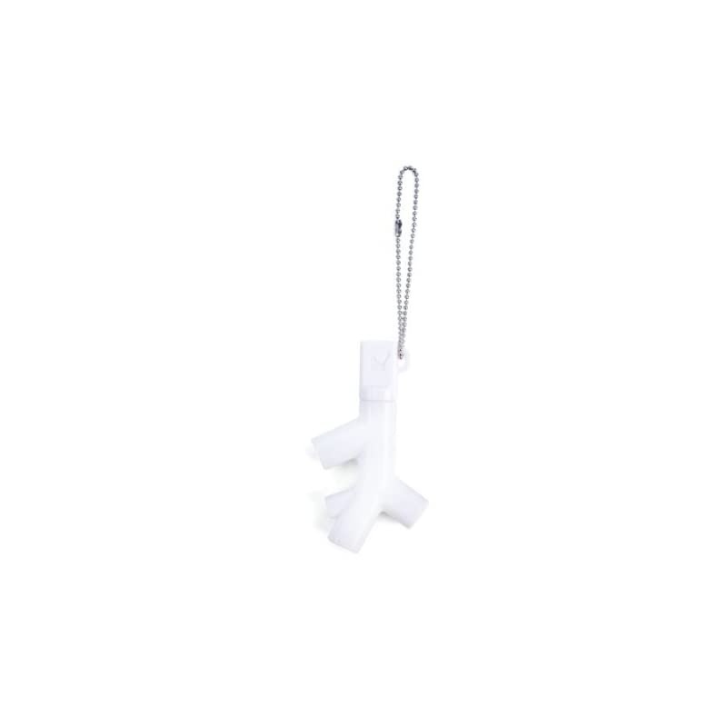 US005-W Music Branch 3-Way Head Phone Splitter - Wired Headsets - Retail Packaging - White