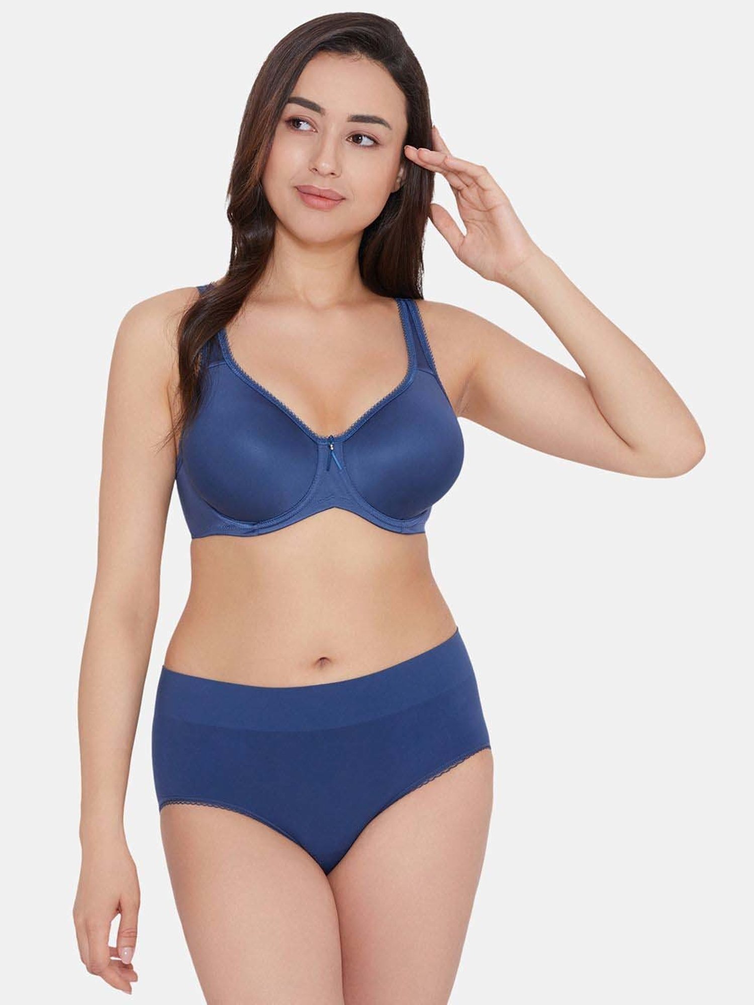 Wacoal Blue Full Coverage T-Shirt Bra