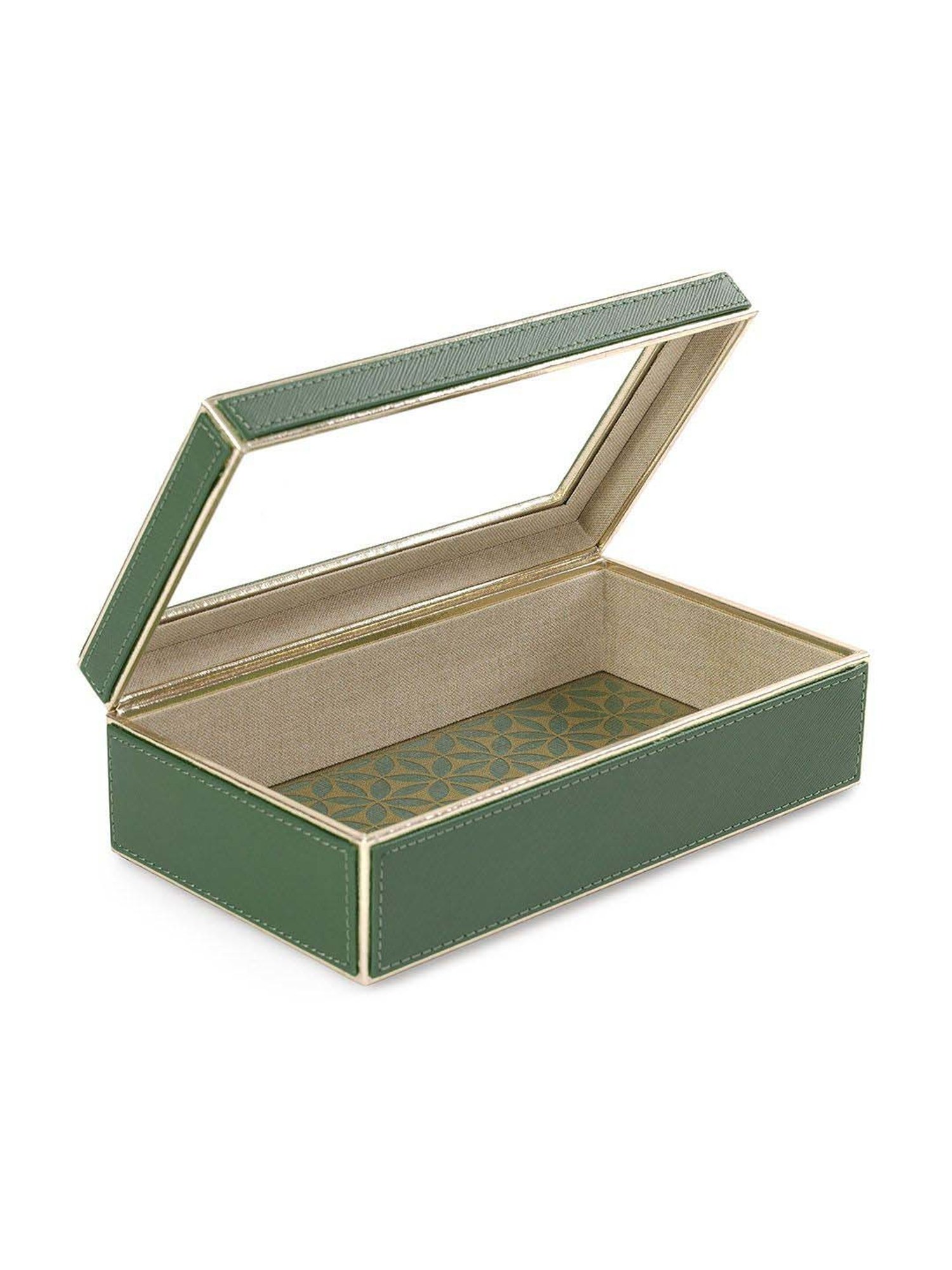 Pure Home and Living Green Mdf Storage Box