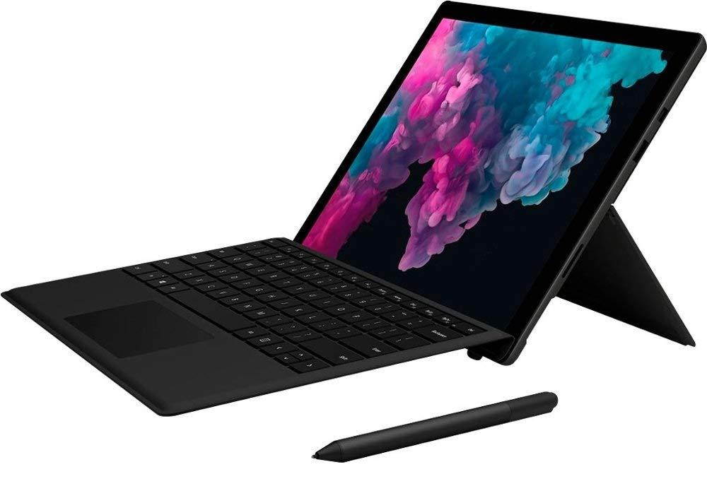 Microsoft Surface Pro 6 12.3" (2736 x 1824) Touch Screen - Intel 8th Gen Core i5 (up to 3.40 GHz) - 8GB Memory - 256GB SSD - with Keyboard and Surface Pen - Black