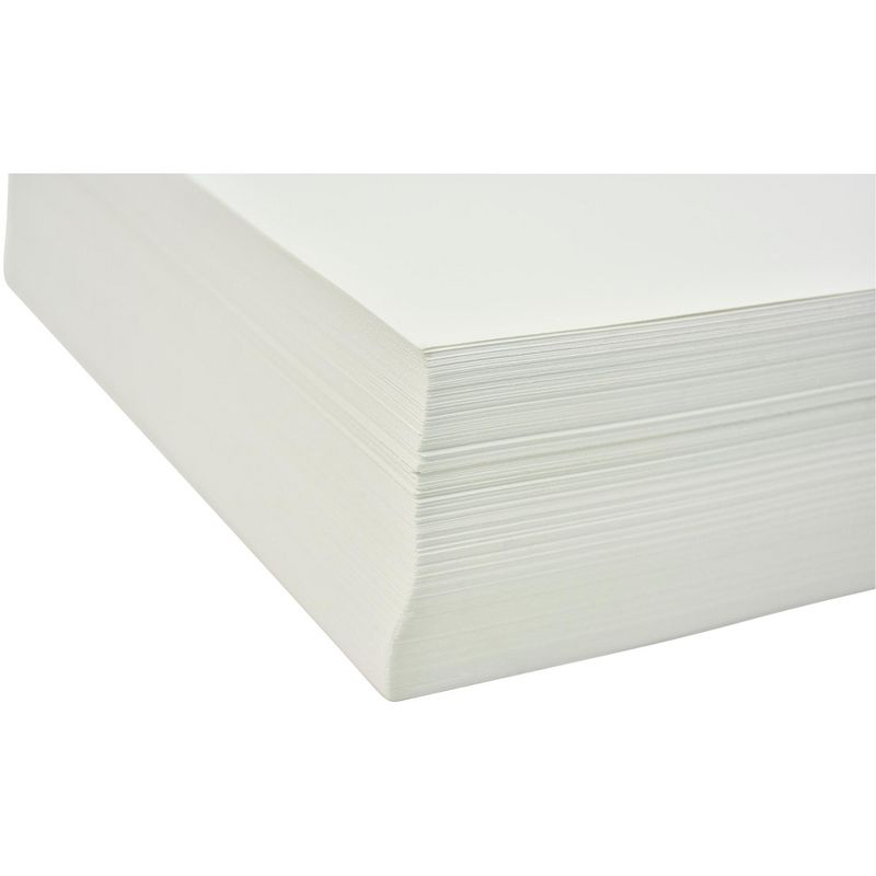 Sax Sulphite Drawing Paper, 80 lb, 12 x 18 Inches, Extra-White, pk of 500