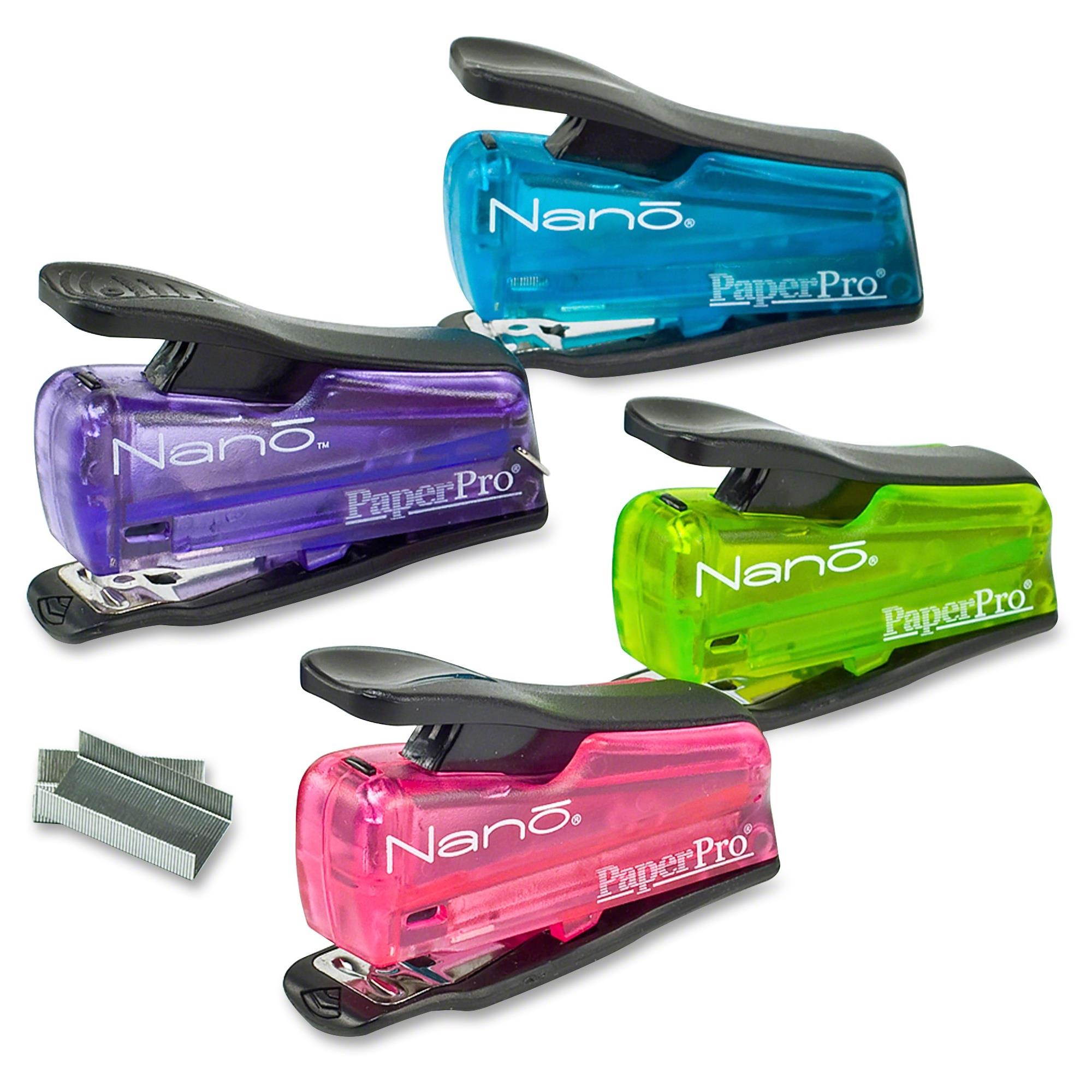 Paperpro-Bostitch inJOY 12 Nano Mini Stapler 12-Sheet Capacity Assorted