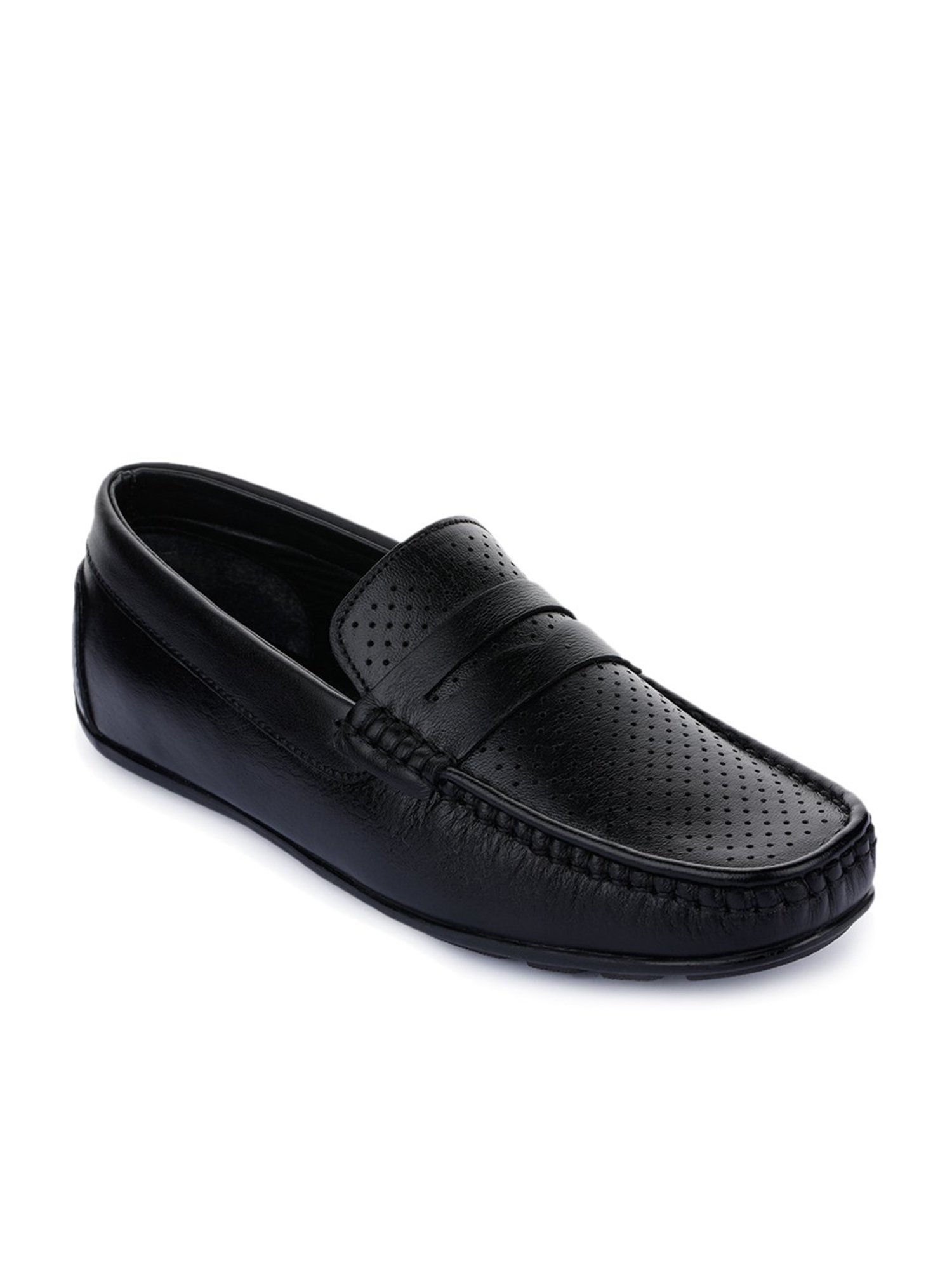 Fortune by Liberty Men's Black Casual Loafers