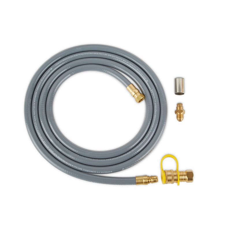 Berthoud Fire Table with NG Conversion Stacked Stone - Real Flame