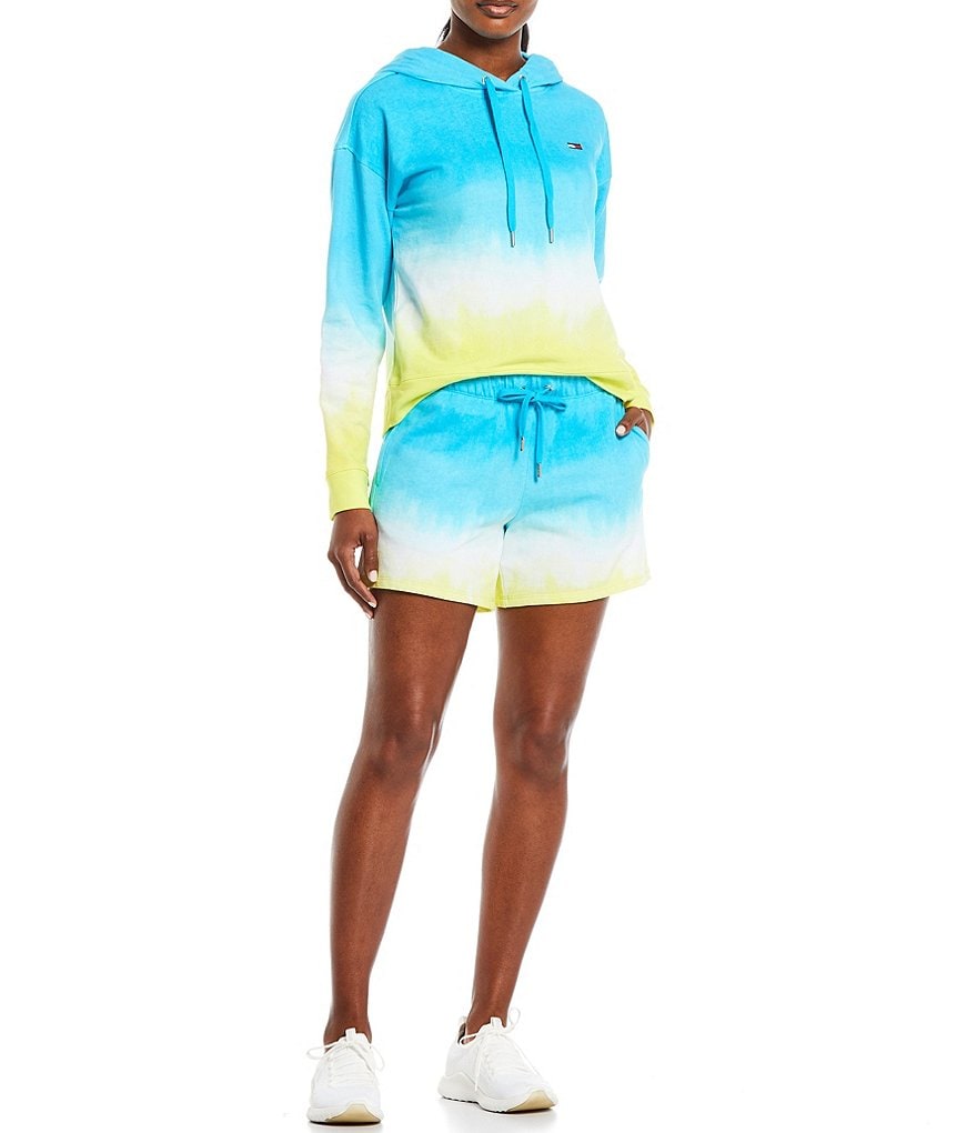 Splendid Knit Zip Up Drawstring Hoodie