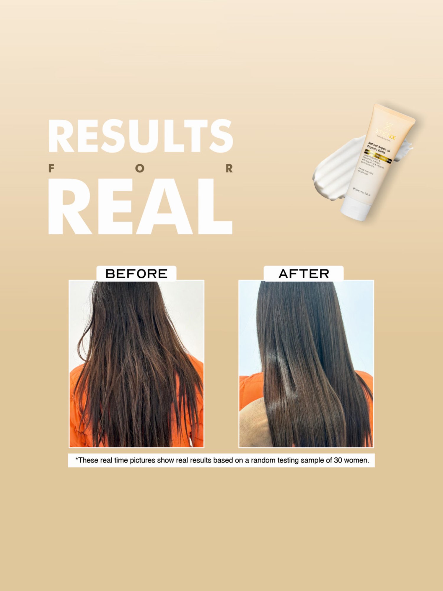 3TENX Hydrating Frizz Fixer Cream - 100 ml