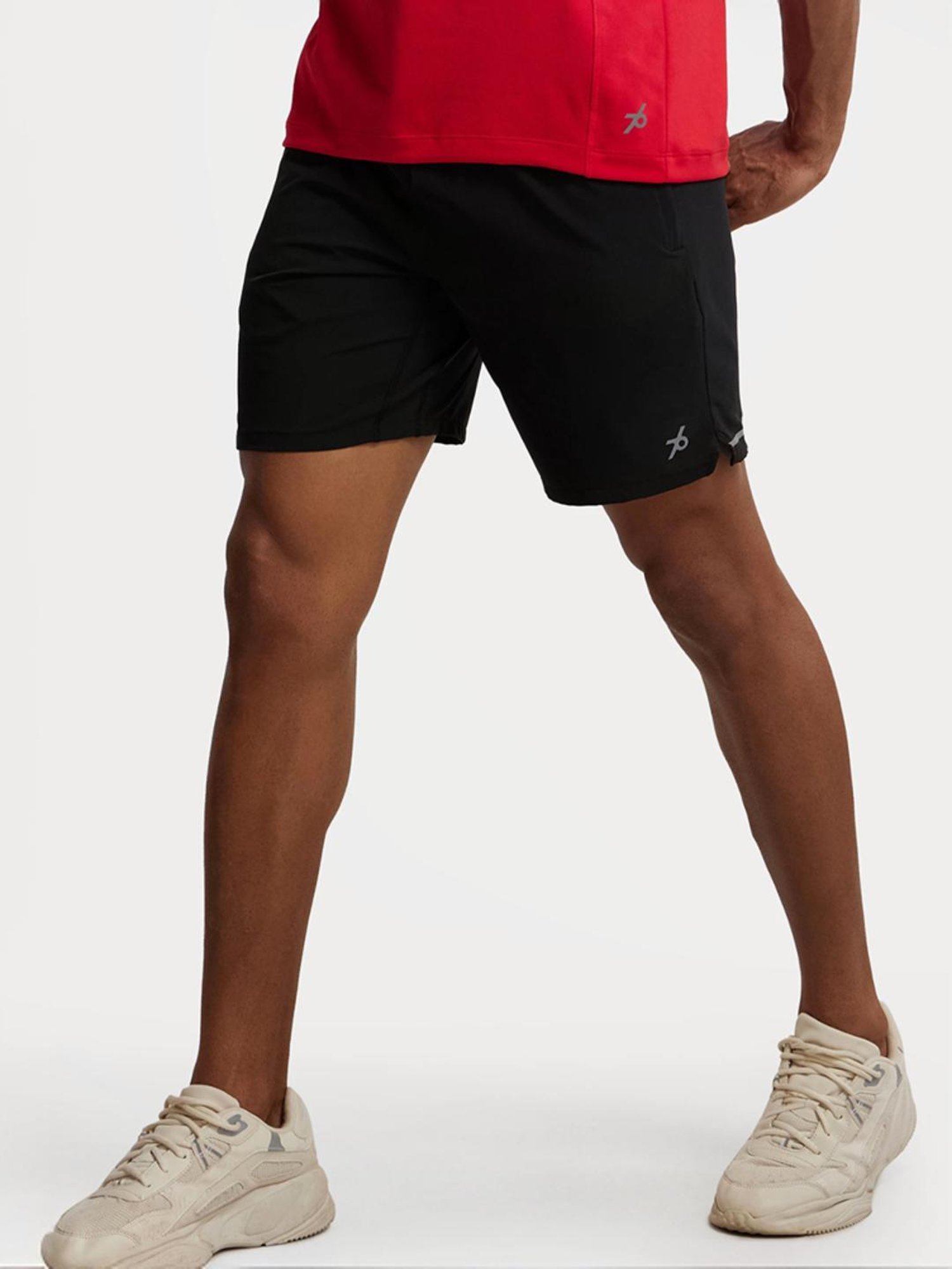 Jockey MV20 Black Microfiber Elastane Stretch Shorts with Stay Fresh Treatment