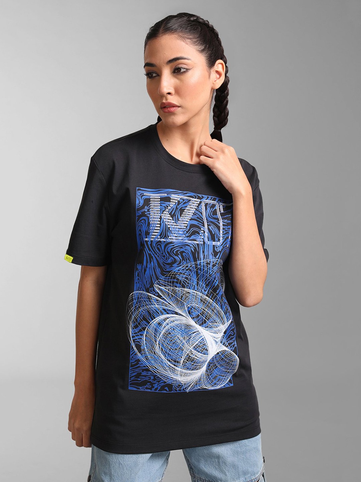 Kazo Neon Piping Detail T-Shirt