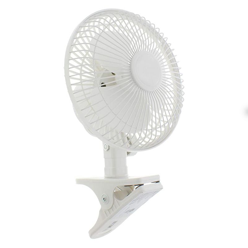 Optimus 6in Convertible Personal Clip-on/ Table Fan
