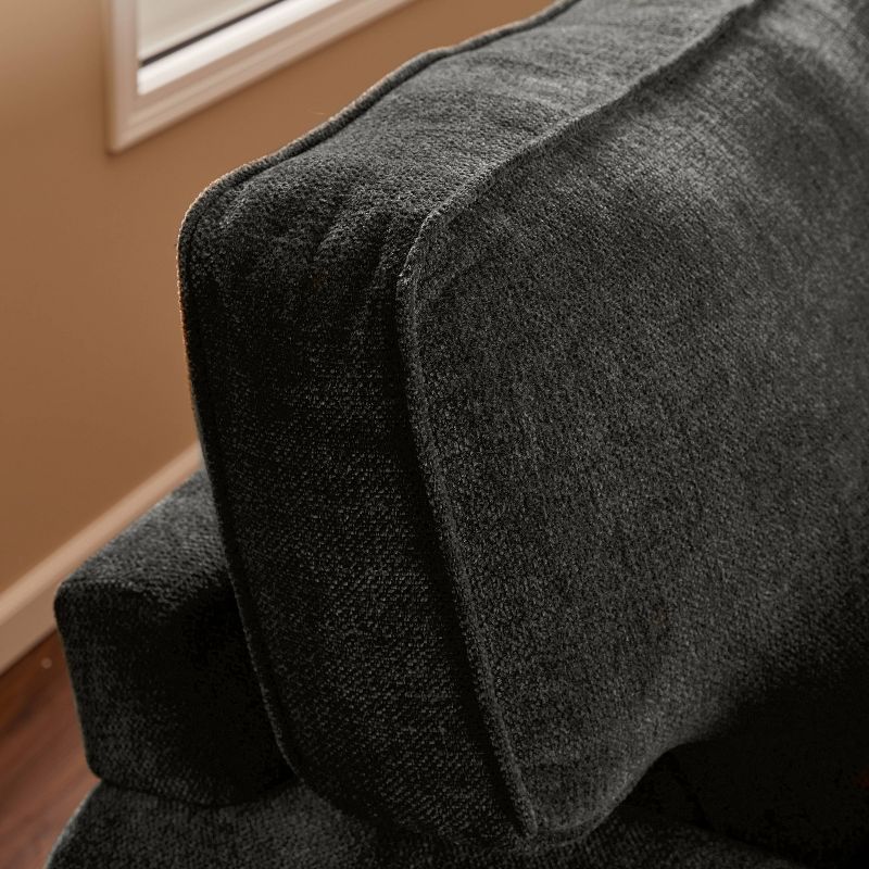 Langston Right Hand Facing Sectional Dark Gray - True Seating