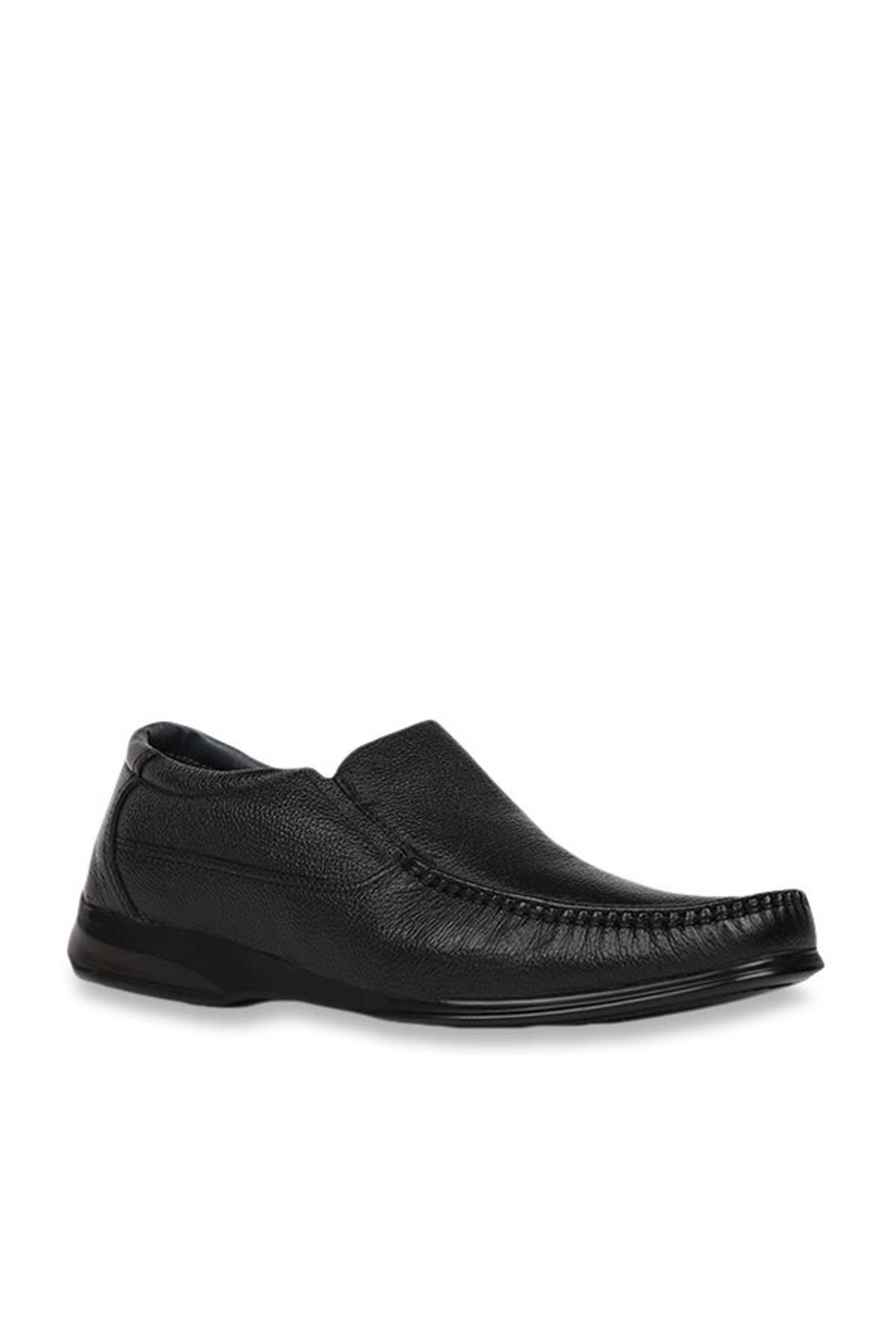 Bata Men's Black Formal Slip-Ons