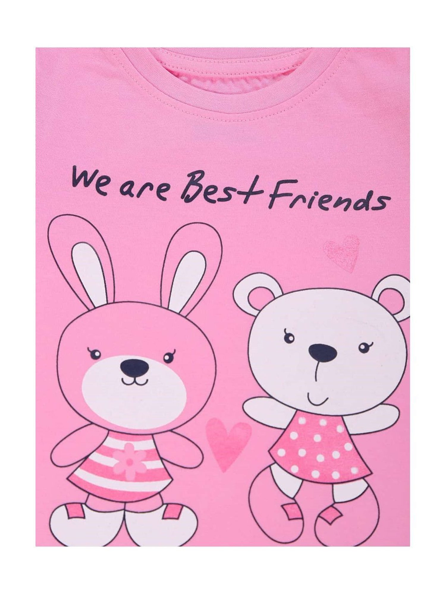 Bodycare Kids Light Pink Printed Full Sleeves T-Shirt