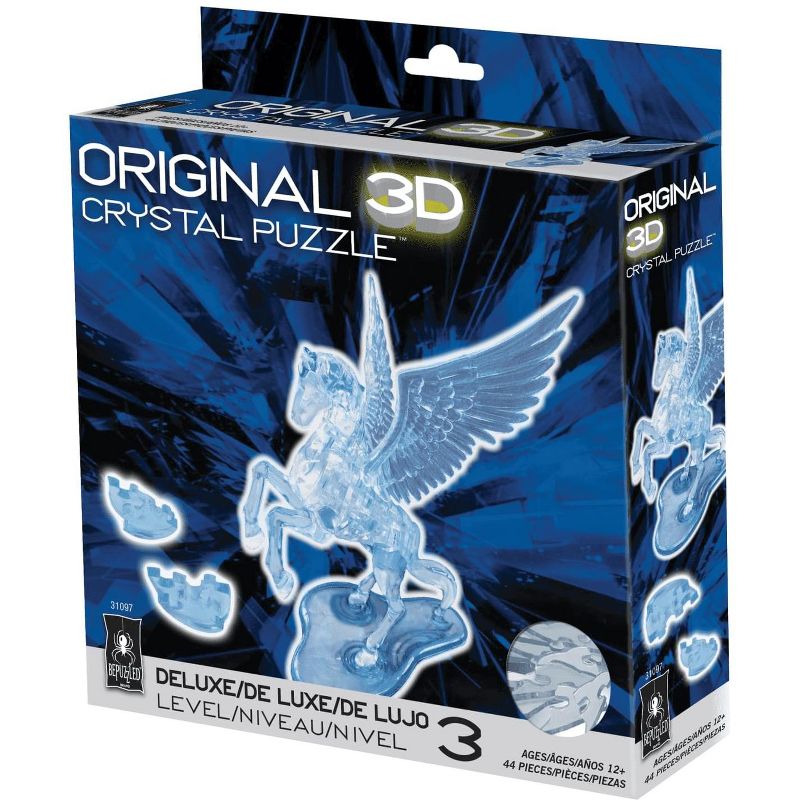 University Games Pegasus 44 Piece 3D Crystal Jigsaw Puzzle