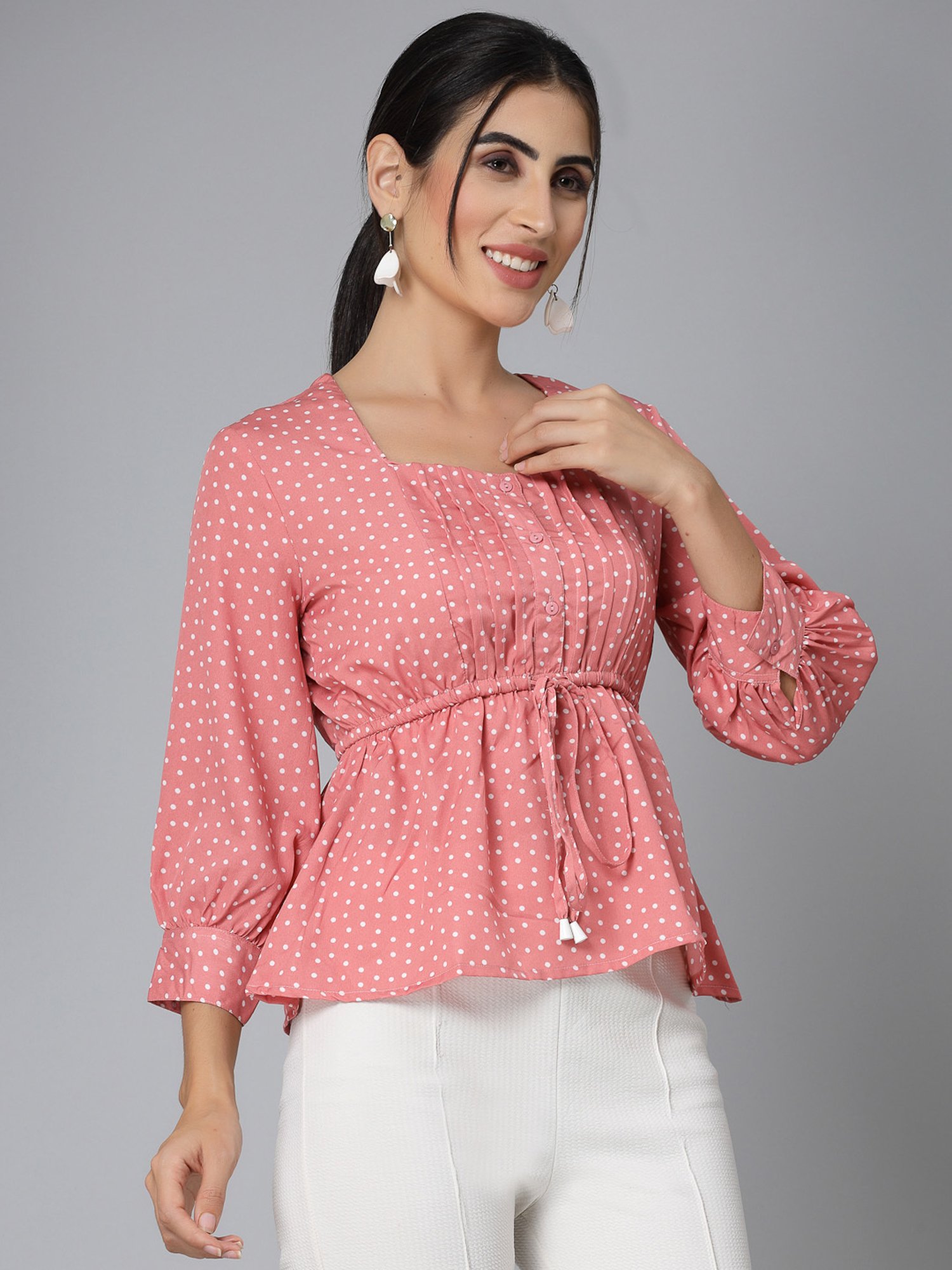 Style Quotient Pink Printed Top