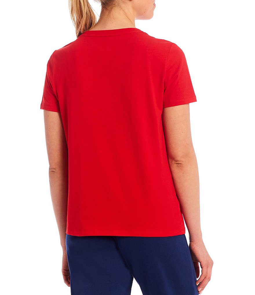 Tommy Hilfiger Sport Crew Neck Short Sleeve Logo Tee