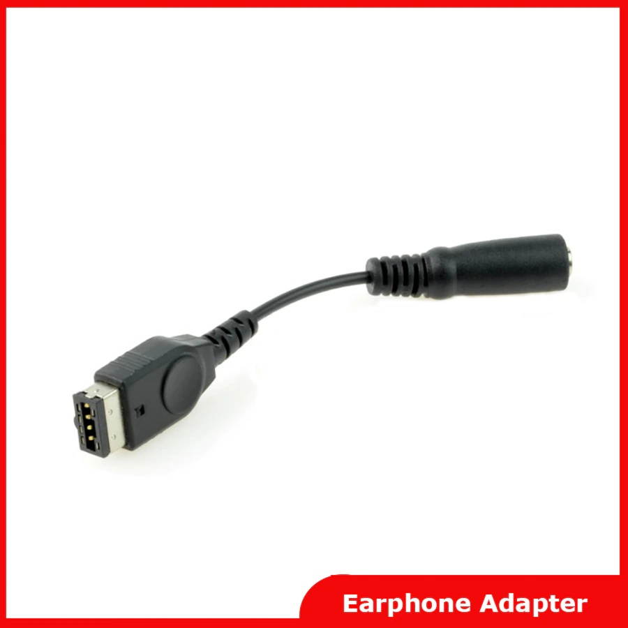 5pcs/lot Earphone Adapter Black for GBA SP Gameboy Game boy Advance SP