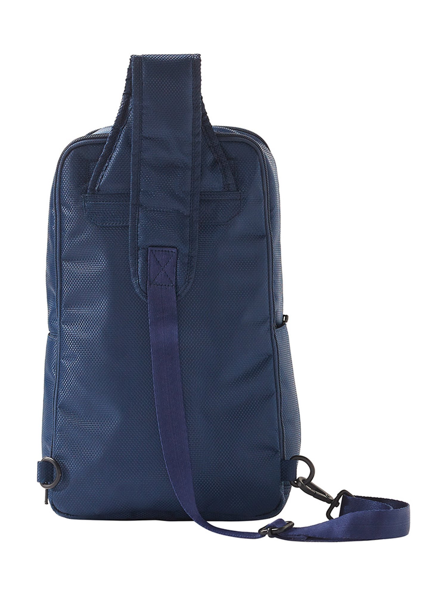 Mona B Navy Blue Rearden Medium Cross Body Bag