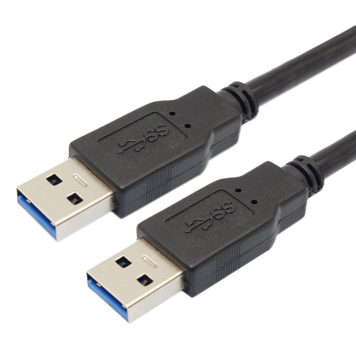 USB Male to Male, SNANSHI USB Cable Male to Male USB 3.0 Type A Male to A Male Cable 3 Feet