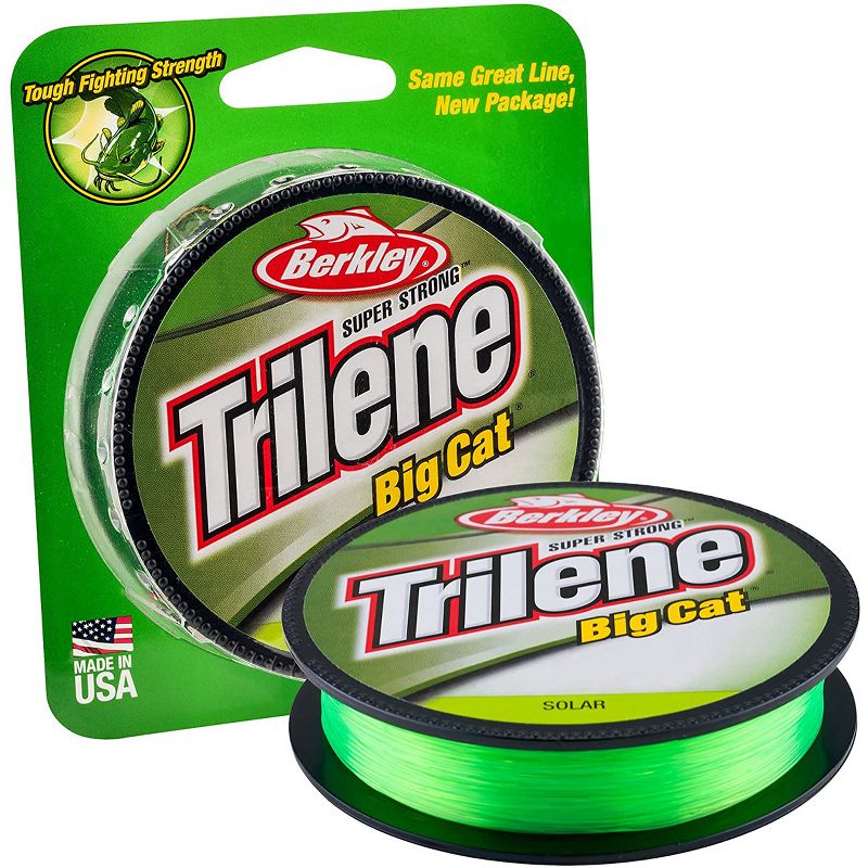 Berkley Trilene Big Cat Fishing Line (220 yds) - 30 lb Test - Solar