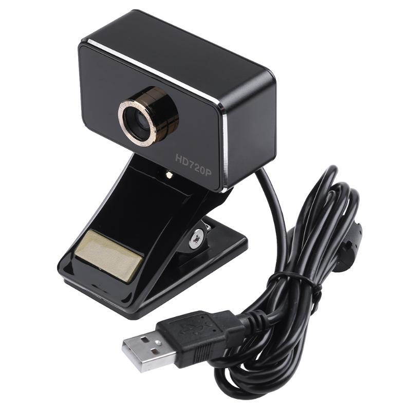 360 Degree Rotated web cam 720P High Definition 1MP PC USB Webcam Computer Camera Built-in Microphone with Tripod Stand