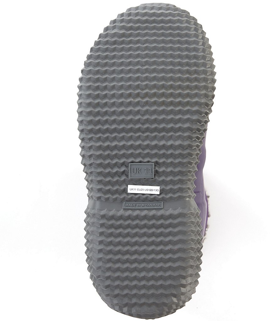 Hunter Girls' Original Insulated Roll Top Sherpa Winter Boots (Toddler)