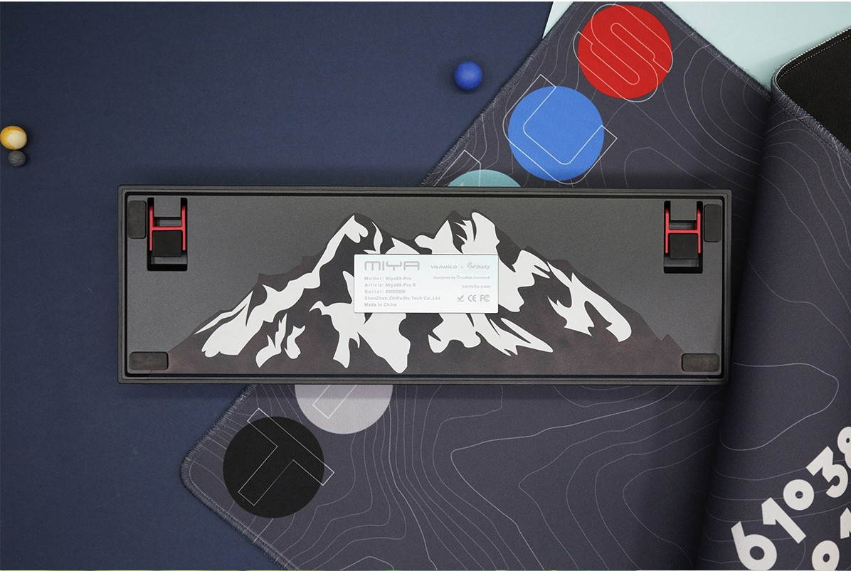 Varmilo VA108M Summit Keyboard Wired Cherry MX Blue Switch Keyboard LED Backlight PBT keycaps 108 Keys