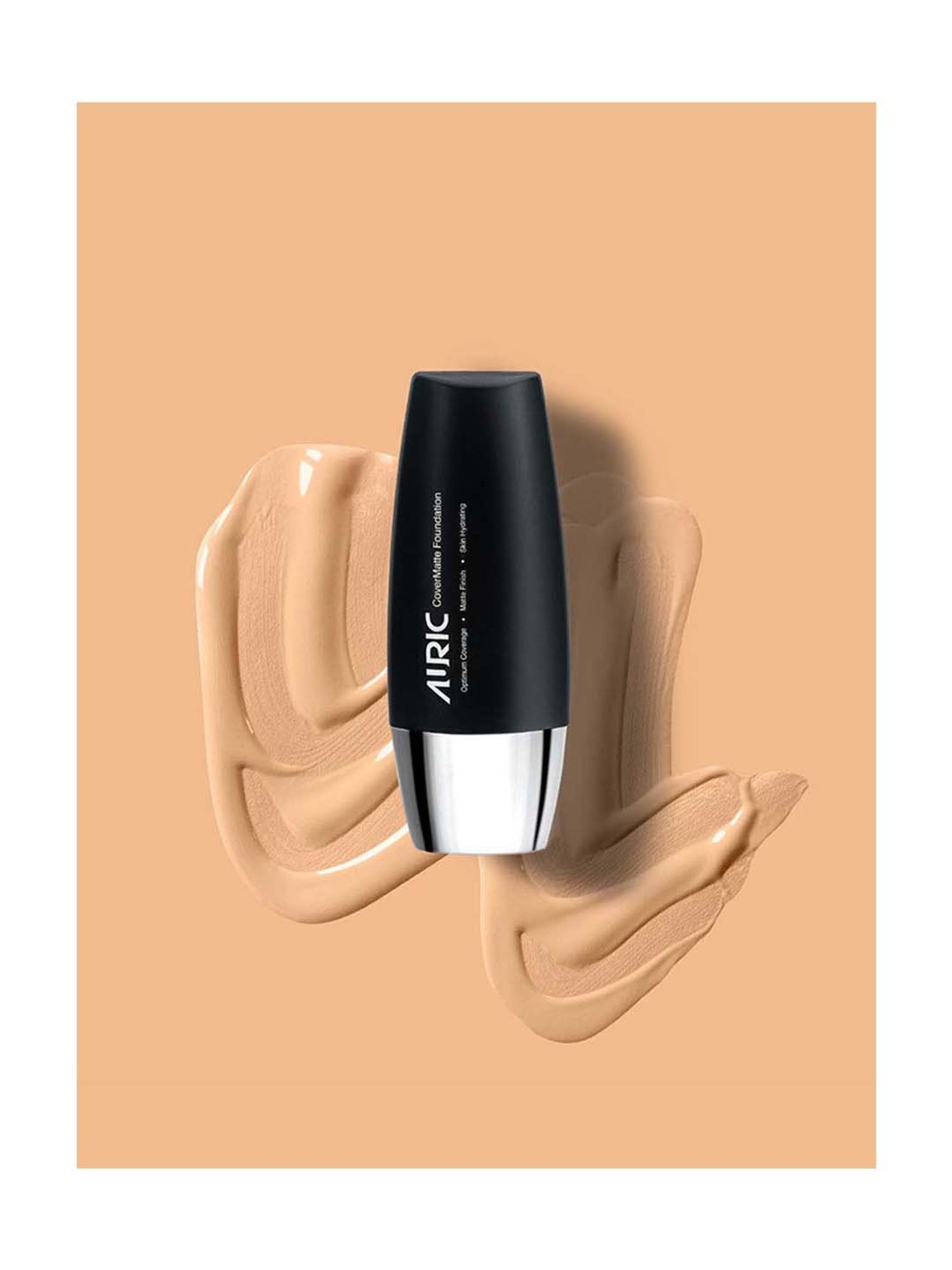 Auric Beauty Cover Matte Foundation Warm Honey-1103