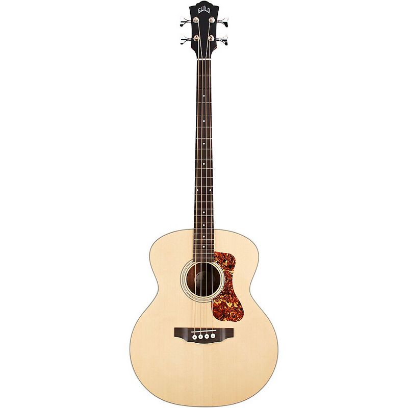 Guild Jumbo B-240E Acoustic-Electric Bass Guitar Natural