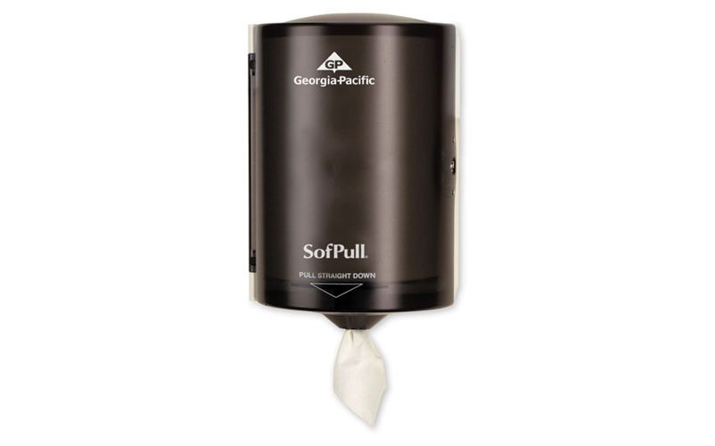 Georgia Pacific Professional Junior C-Pull Towel Dispenser 7 1/10w x 6 11/16 x 10 3/4 Translucent