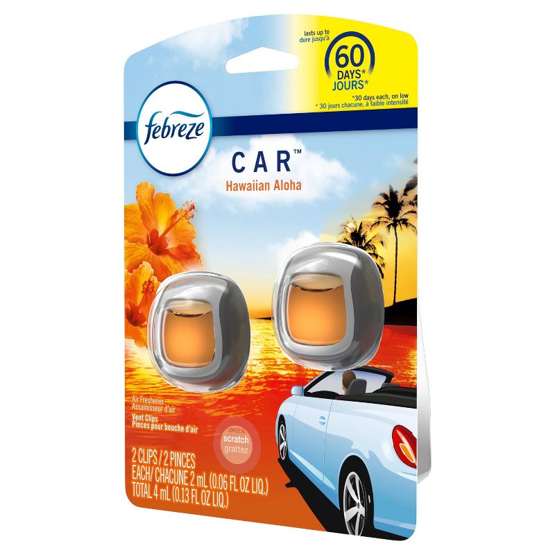 Febreze Car Freshener - Hawaiian Aloha - 0.13oz