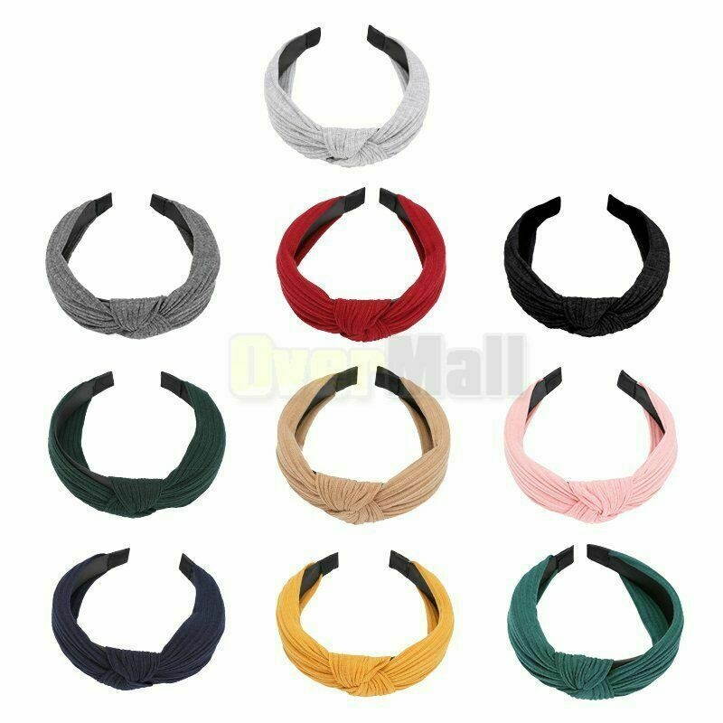10 Pieces Knotted Headbands For Women Turban Headbands For Women Wide Headbands