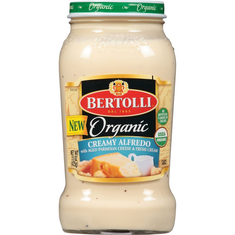 Bertolli Organic Creamy Alfredo Pasta Sauce - 15oz