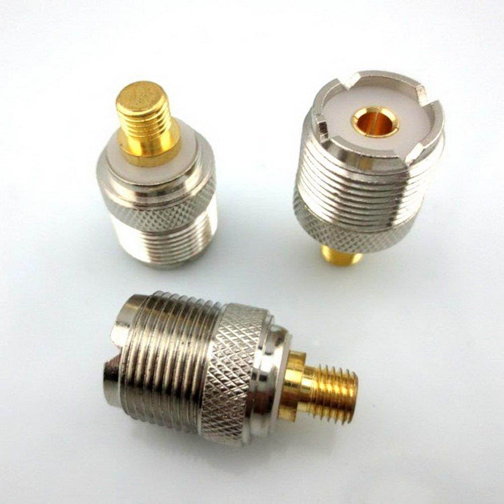 AOER RF Two Way Radio Connector ___ UHF M Female Connector to Motorola GP88 GP68 Connector Adaptor