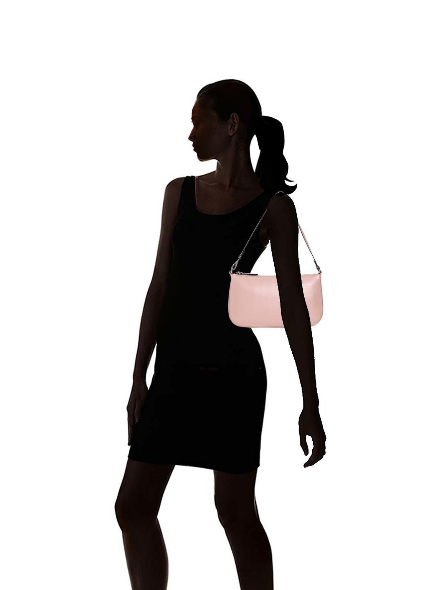 BELWABA Peach Solid Small Shoulder Bag