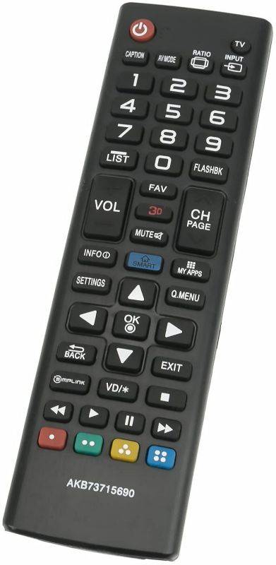 AKB73715690 Replace Remote fit for LG Plasma TV 60PB6900 60PB6900-UA 60PB6900UA AGF77103904 60PB6600 50PB6650 60PB6650 50PB6600 50PB6600-UA 60PB6600-UA 60PB6900-UA