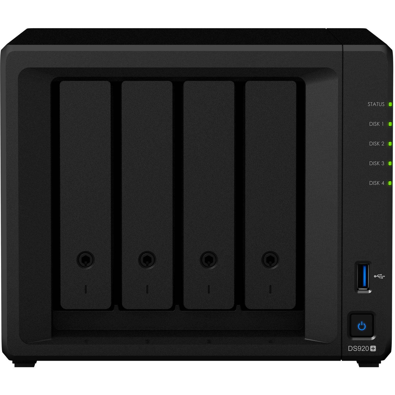 Synology DS920+ DiskStation with 4GB RAM and 48TB (4 x 12TB) of Seagate Ironwolf NAS Drives Fully Assembled and Tested By CustomTechSales