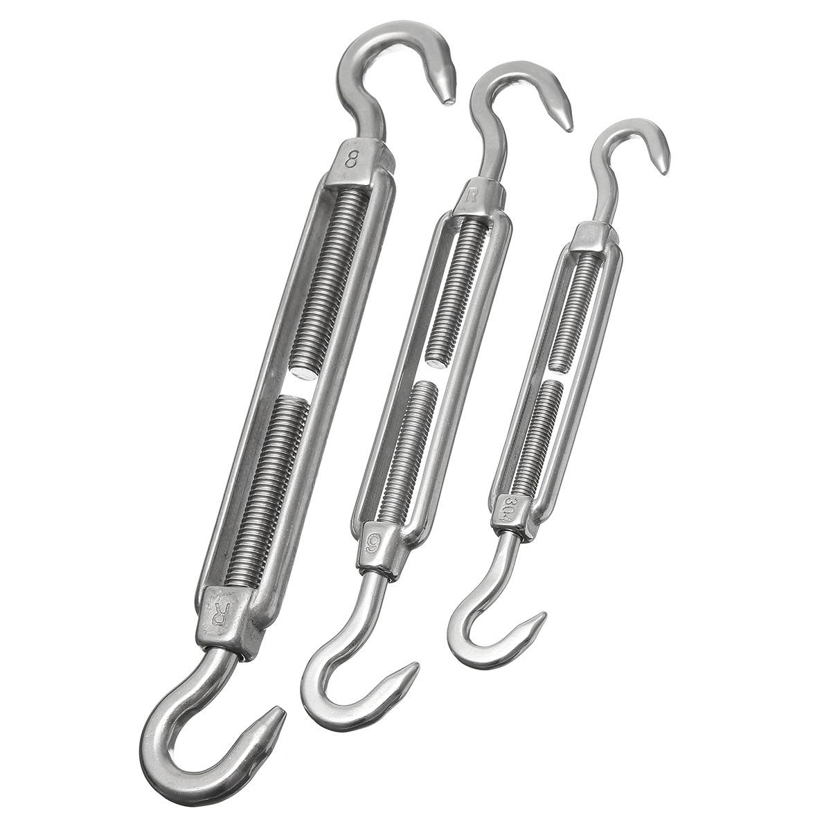 Mounting Screw Stainless Steel Sun Sail Shade Canopy Fixing Fittings Hardware Accessory Kit M8