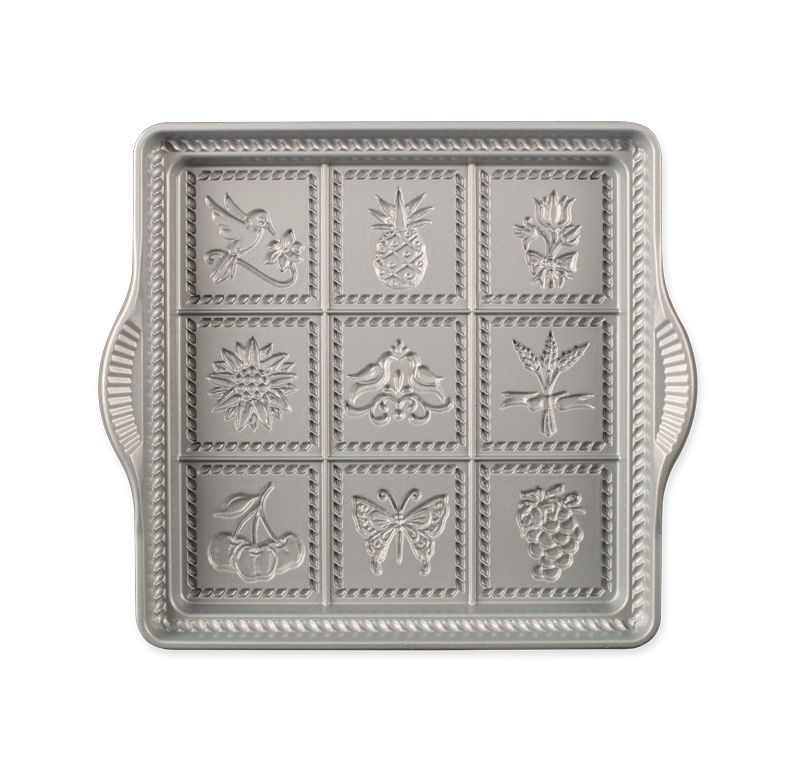 Fat Daddio's RMP-10 Anodized Aluminum Ring Mold Cake Baking Pan, 10 x 3.5 Inches