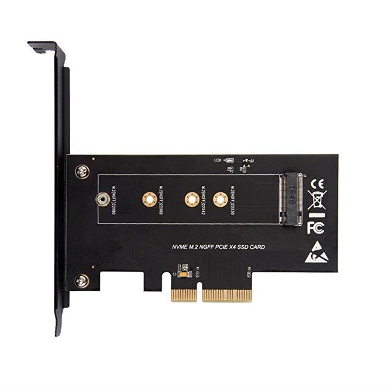 NVMe to PCIe Adapter NVMe MKey AHCI NVMe SSD to PCIe 30 x4 Adapter Support PCIe 2280 2260 2242 Samsung PM961 960EVO SM961 PM951sm951 870 Intel 600P liteon T10 SSD PCIe NVMe Adapter
