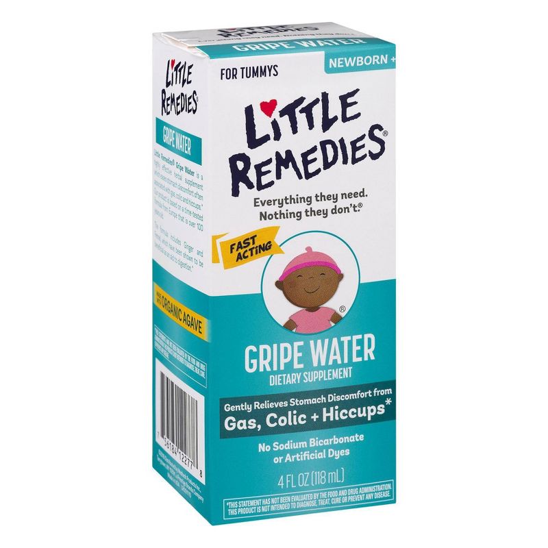 Little Remedies Gripe Water for Gas Colic or Hiccups - 4 fl oz