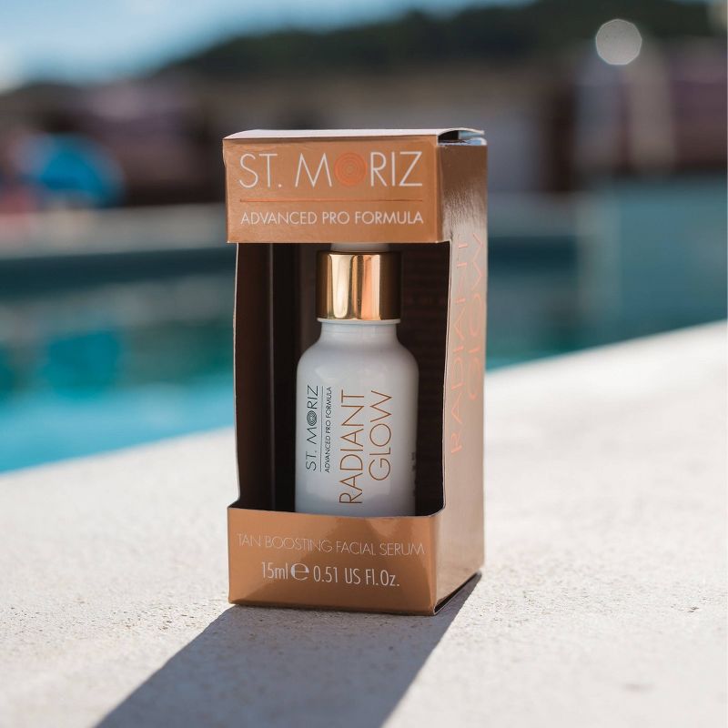 St. Moriz Facial Tan Boosting Serum Tanning Drops - 0.51 fl oz