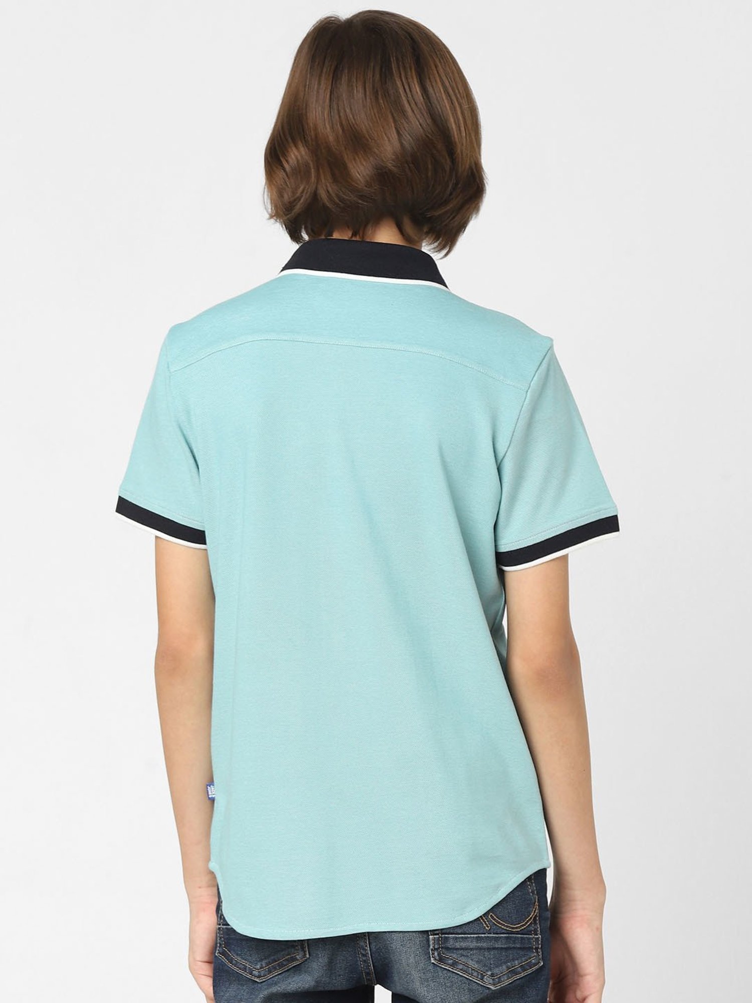 Jack & Jones Junior Blue Solid Shirt