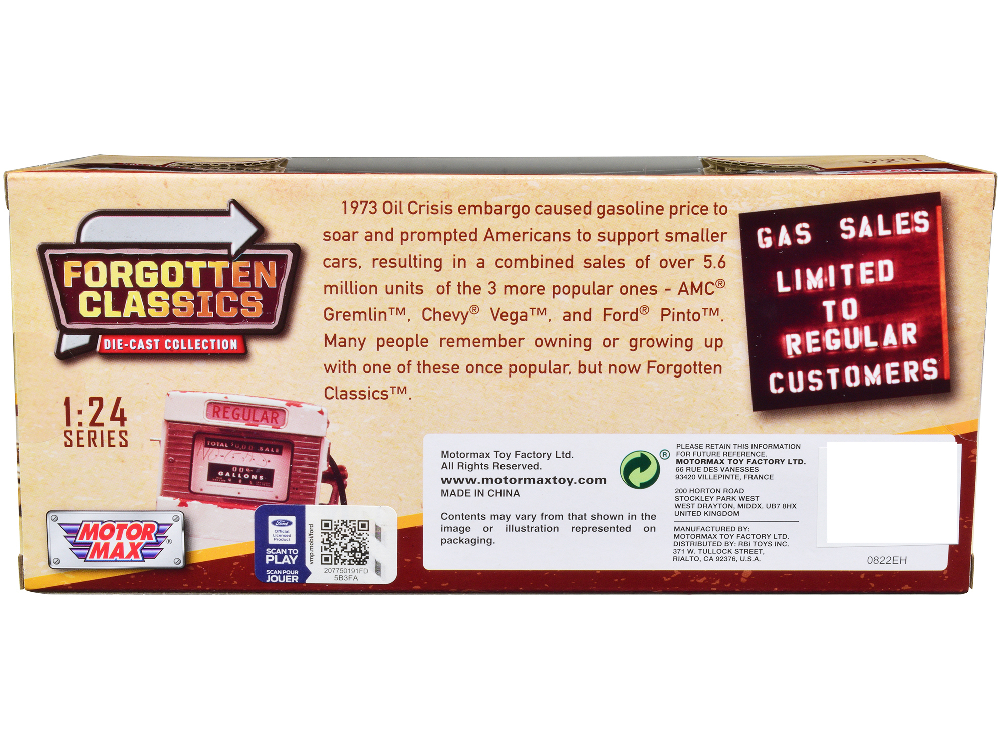 1970 Ford Galaxie Station Wagon Blue and White with Blue Interior "Pan-American Airlines Ground Crew" Limited Edition to 180 pieces Worldwide 1/43 Model Car by Goldvarg Collection