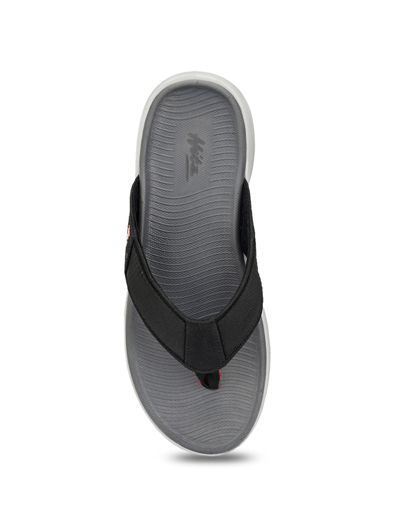 Hitz Men's Black Thong Sandals