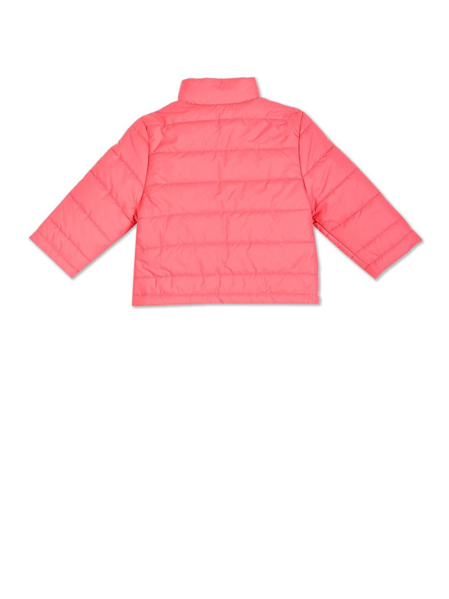 Elle Kids Black Self Pattern Jacket